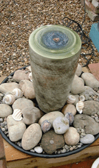 Stoneware water feature